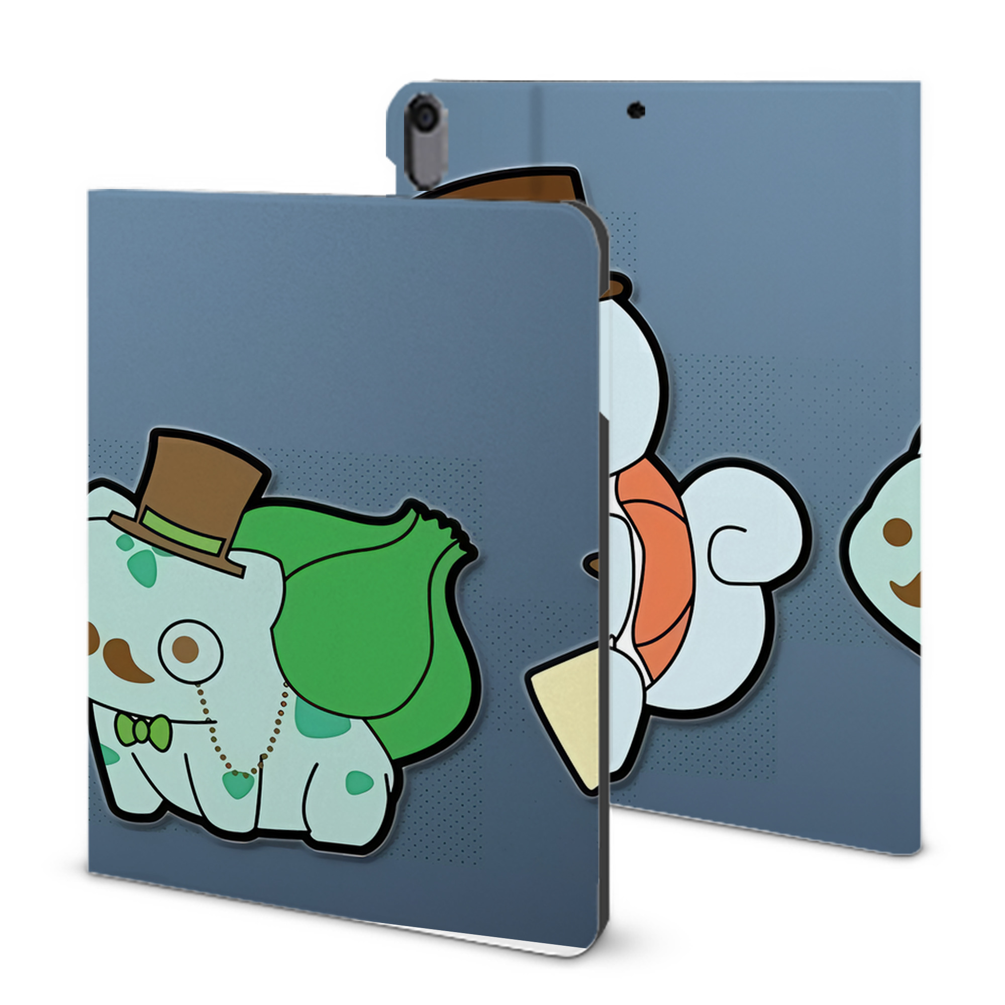（画像用） ポケットモンスター Pokémon IPad ケース ブック型 PUレザー TPU 耐衝撃 軽量 薄型 ペン収納なし 全面保護 IPad 各モデル対応